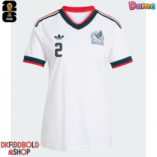 Mexico Jorge Sanchez #2 Udebanetrøje Dame VM 2026 Kort ærmer